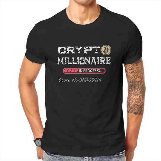 BTC T-Shirt - Crypto Millionaire In Progress
