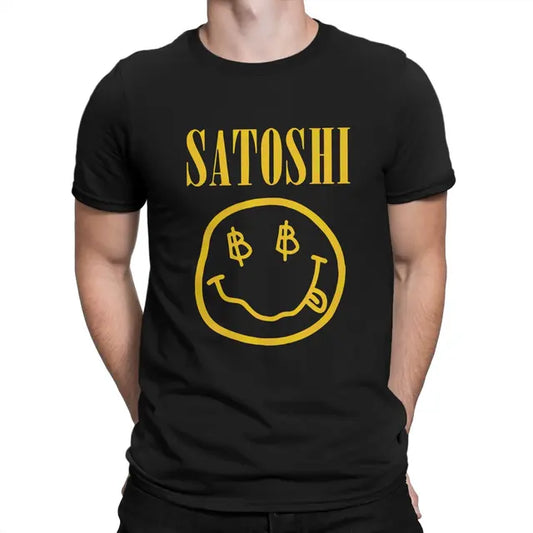 BTC T-Shirt - Satoshi Smiley