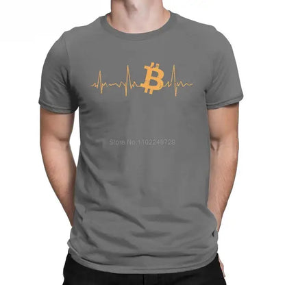 BTC T-Shirt - Bitcoin Heartbeat