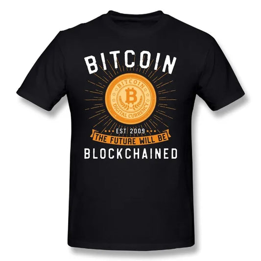 BTC T-Shirt - The Future Will Be Blockchained
