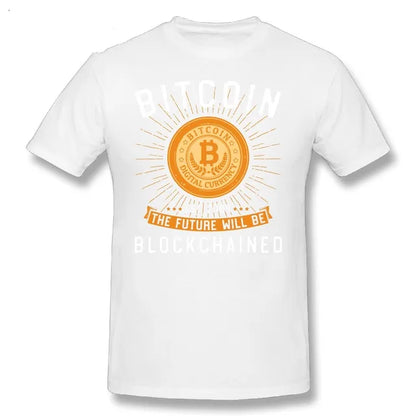 BTC T-Shirt - The Future Will Be Blockchained