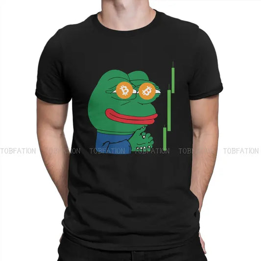 BTC T-Shirt - Pepe Bitcoin Eyes